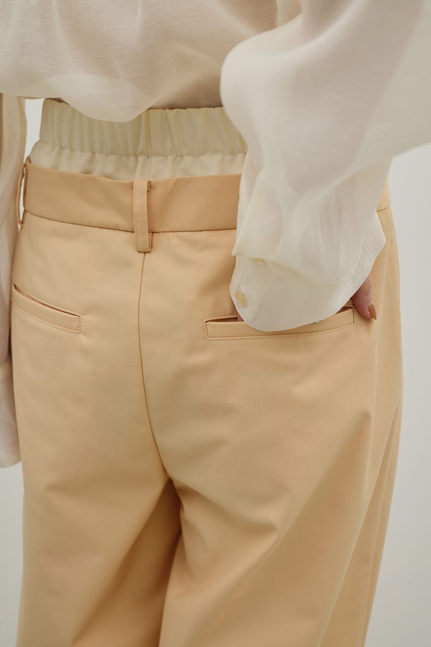 レイヤードローウエストパンツ ORG M