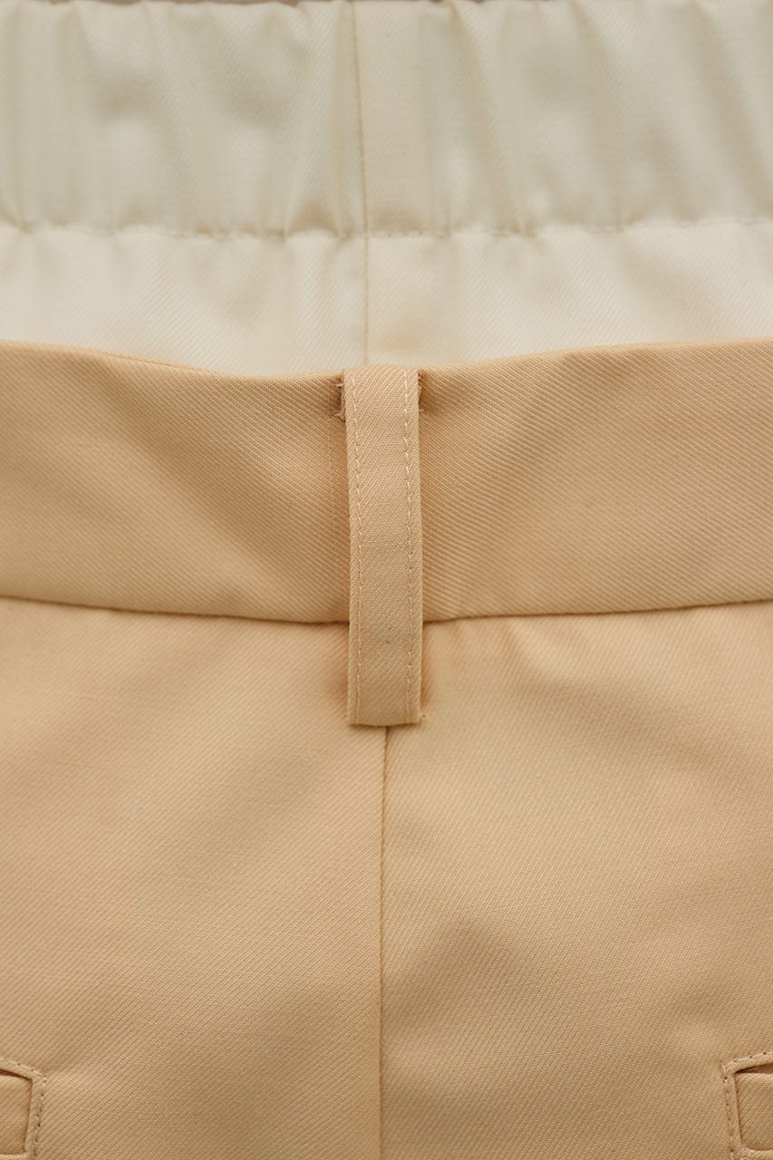 レイヤードローウエストパンツ ORG M