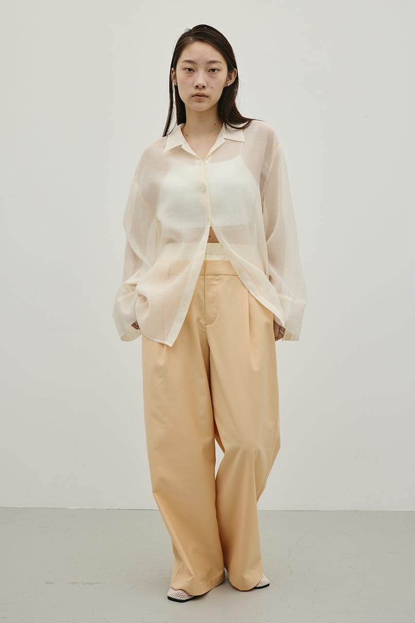 レイヤードローウエストパンツ ORG M