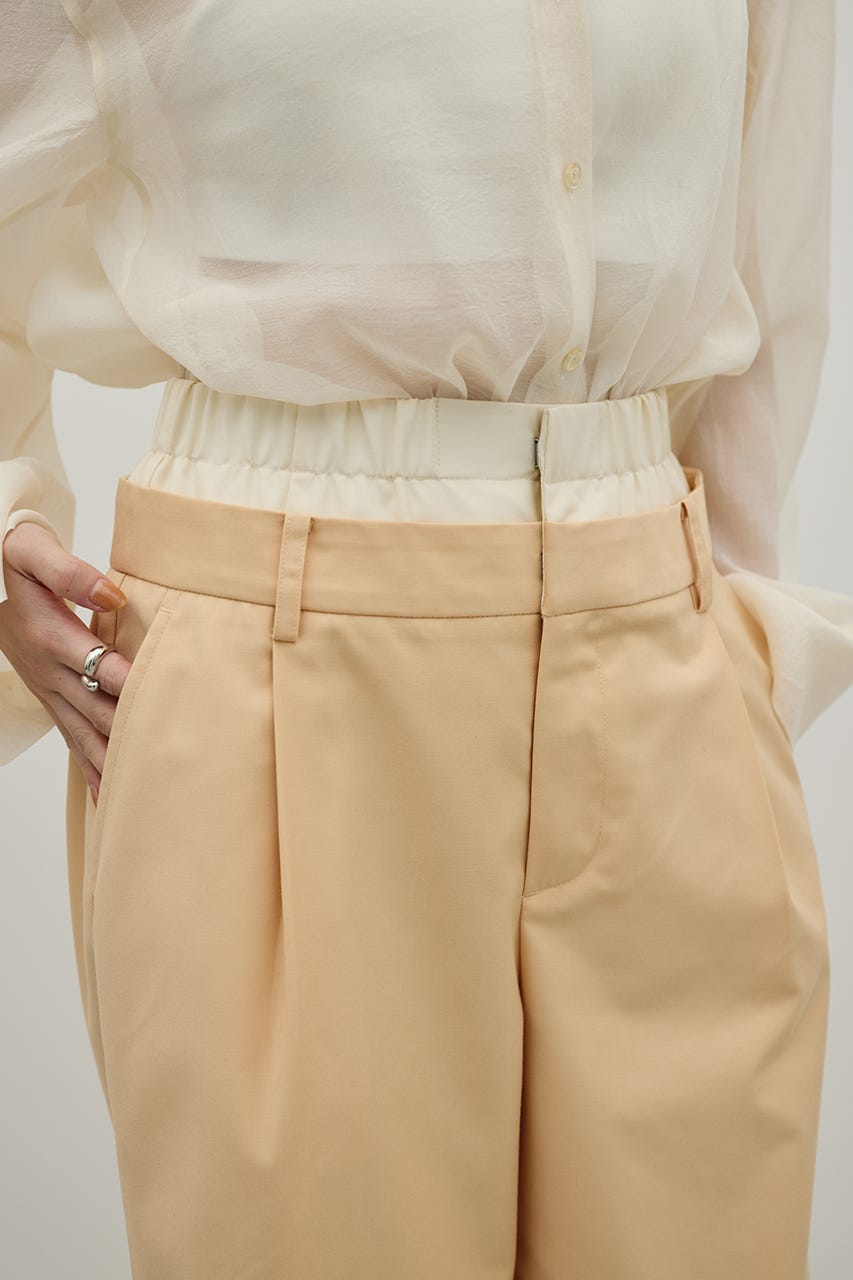 レイヤードローウエストパンツ ORG M