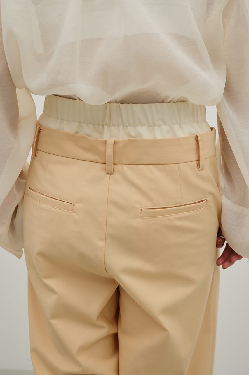 レイヤードローウエストパンツ ORG M