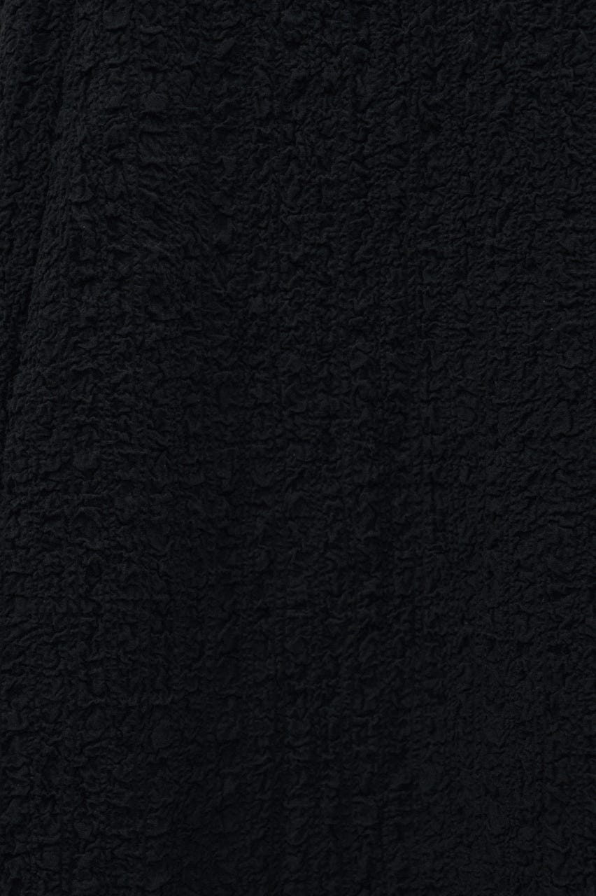 バックオープンナローキャミドレス BLK S