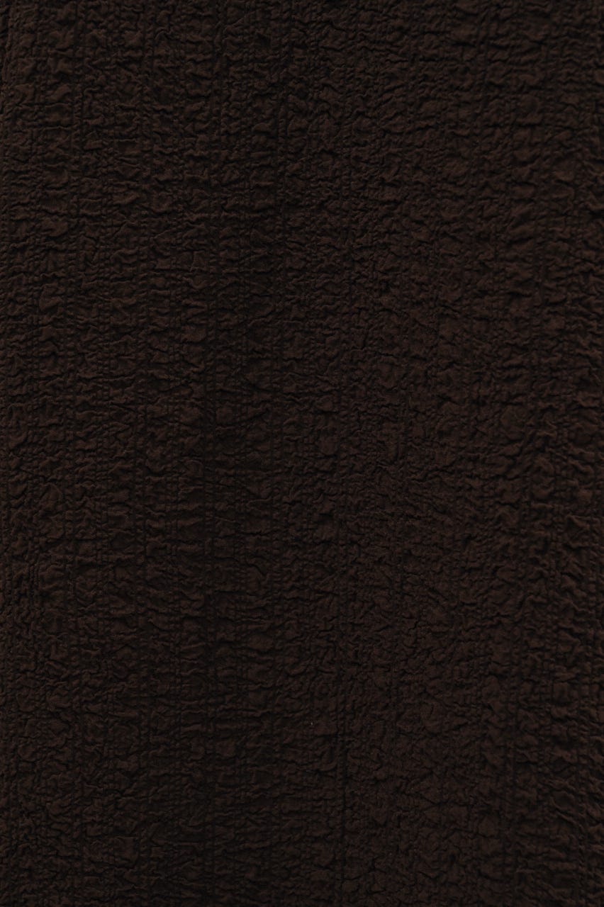 バックオープンナローキャミドレス BRN M