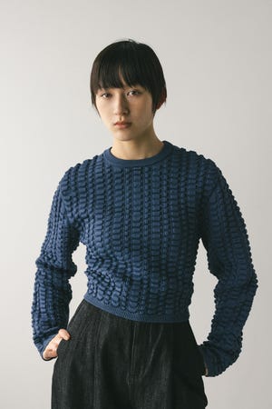 フラッフィーニットトップ