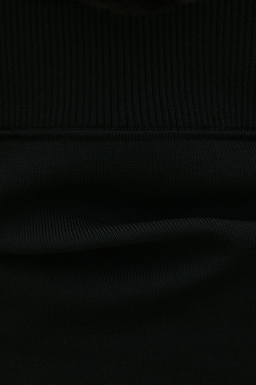 レイヤードニットキャミタンク BLK FREE