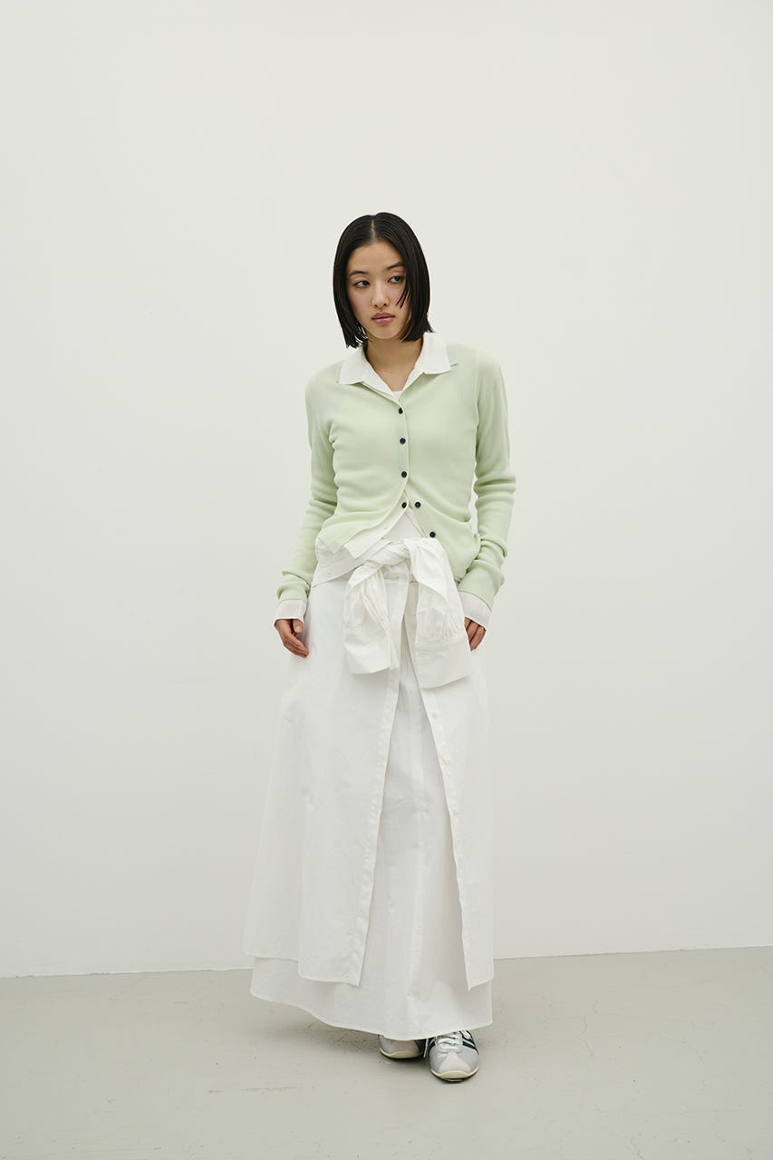 スキッパーニットトップ MINT FREE