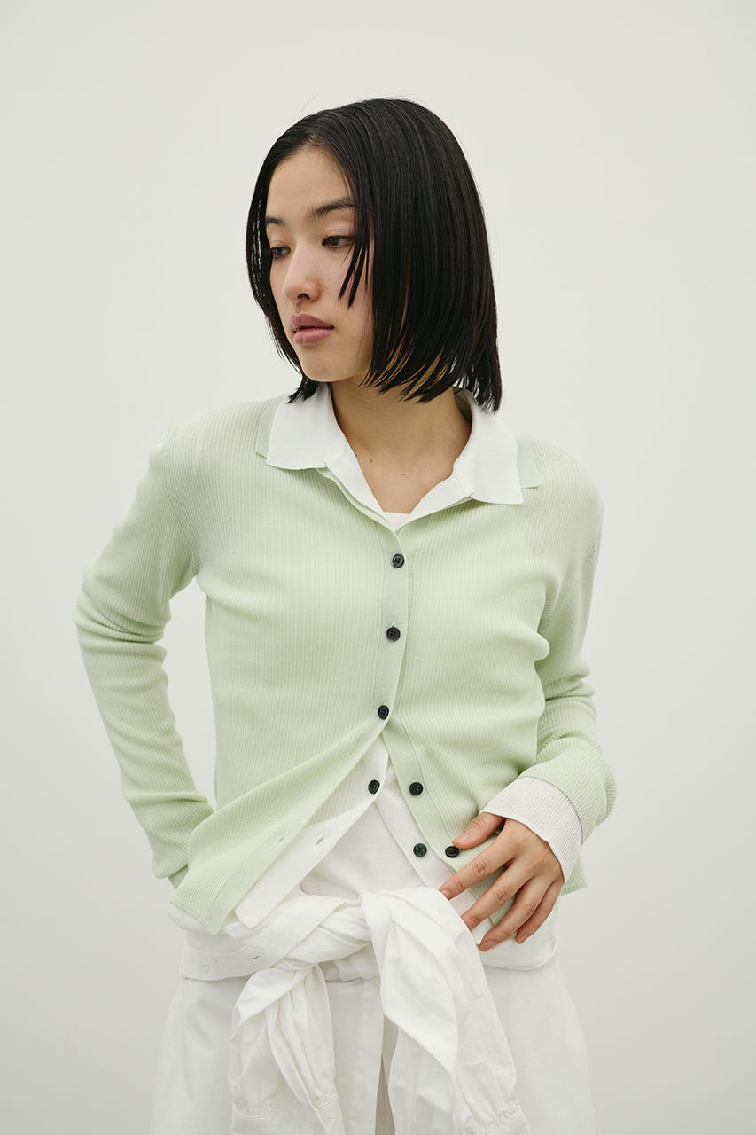 スキッパーニットトップ MINT FREE