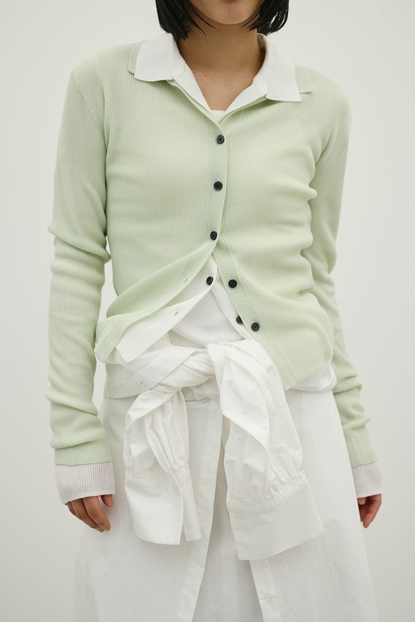 スキッパーニットトップ MINT FREE