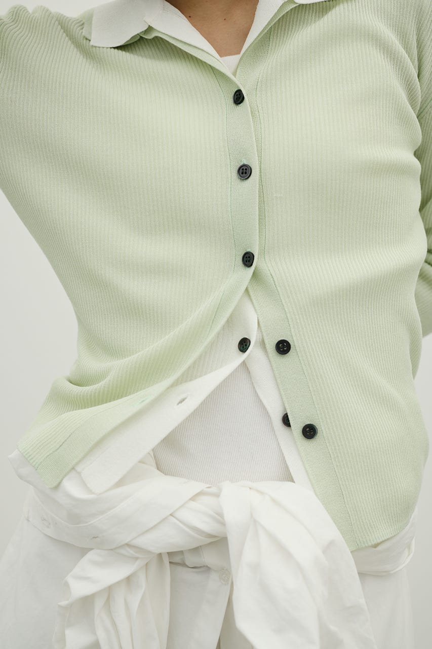 スキッパーニットトップ MINT FREE