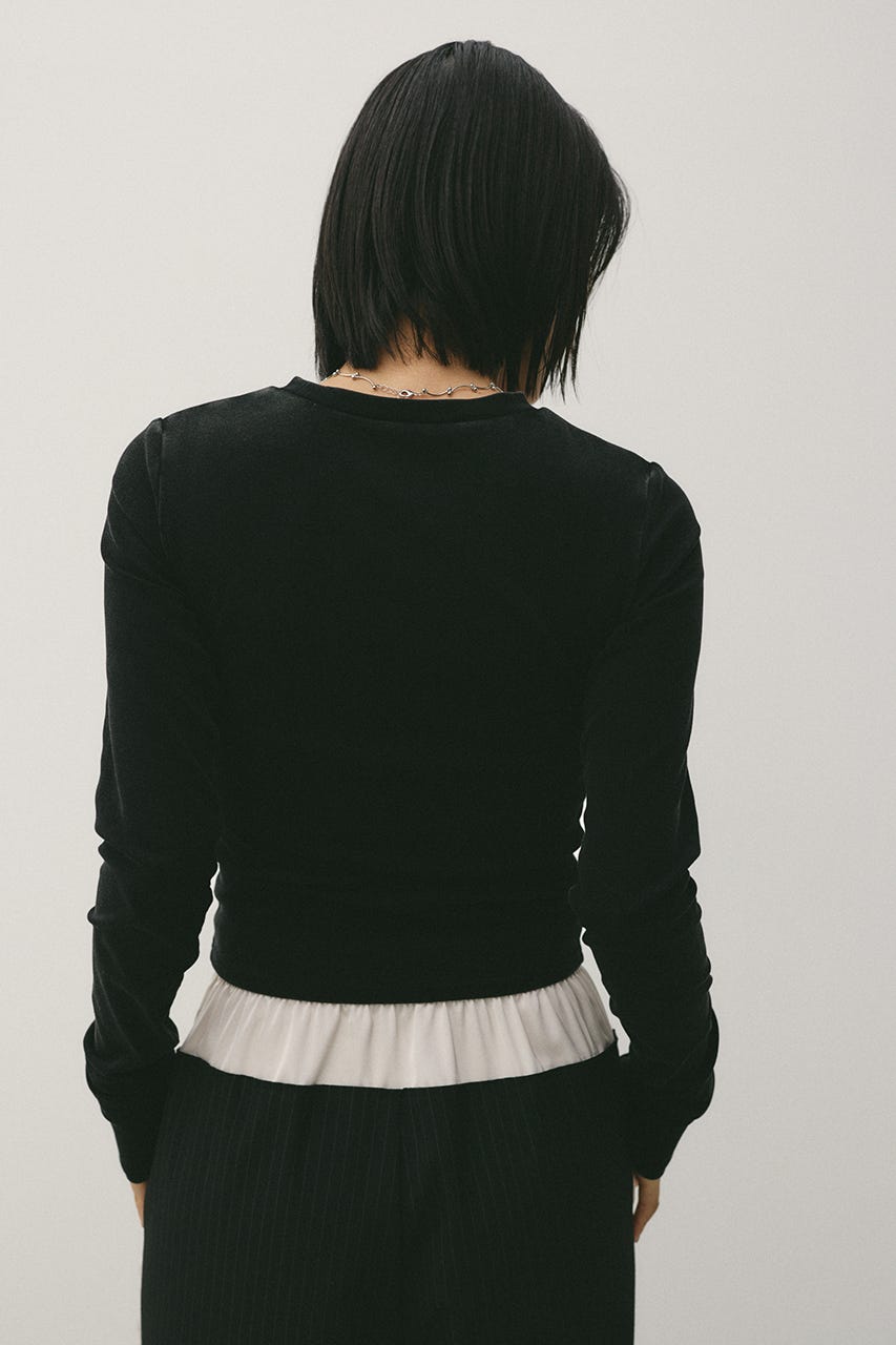 パウダーブリーチトップ BLK S