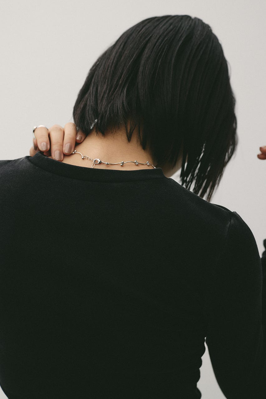 パウダーブリーチトップ BLK S