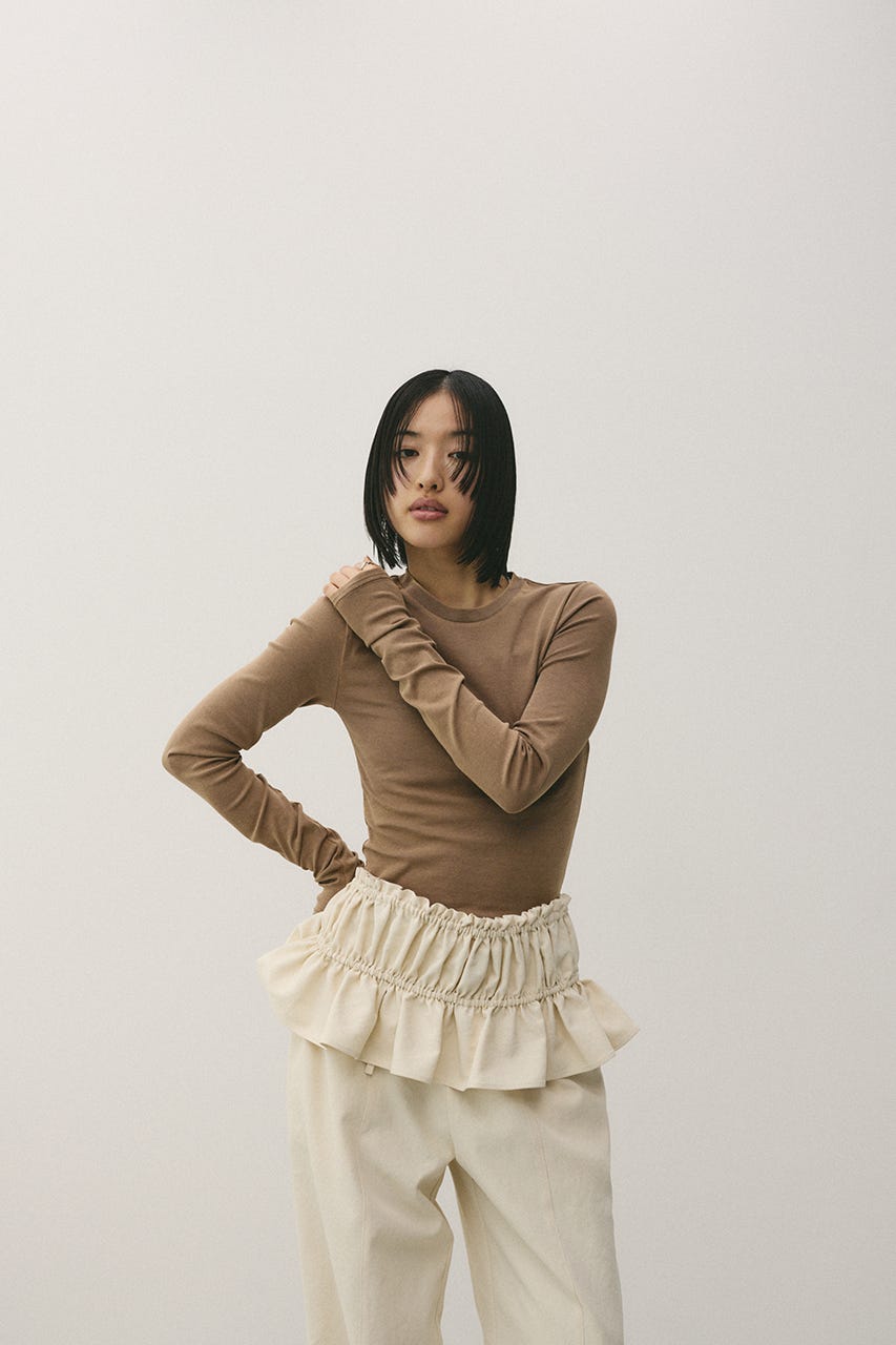 パウダーブリーチトップ L/BRN M