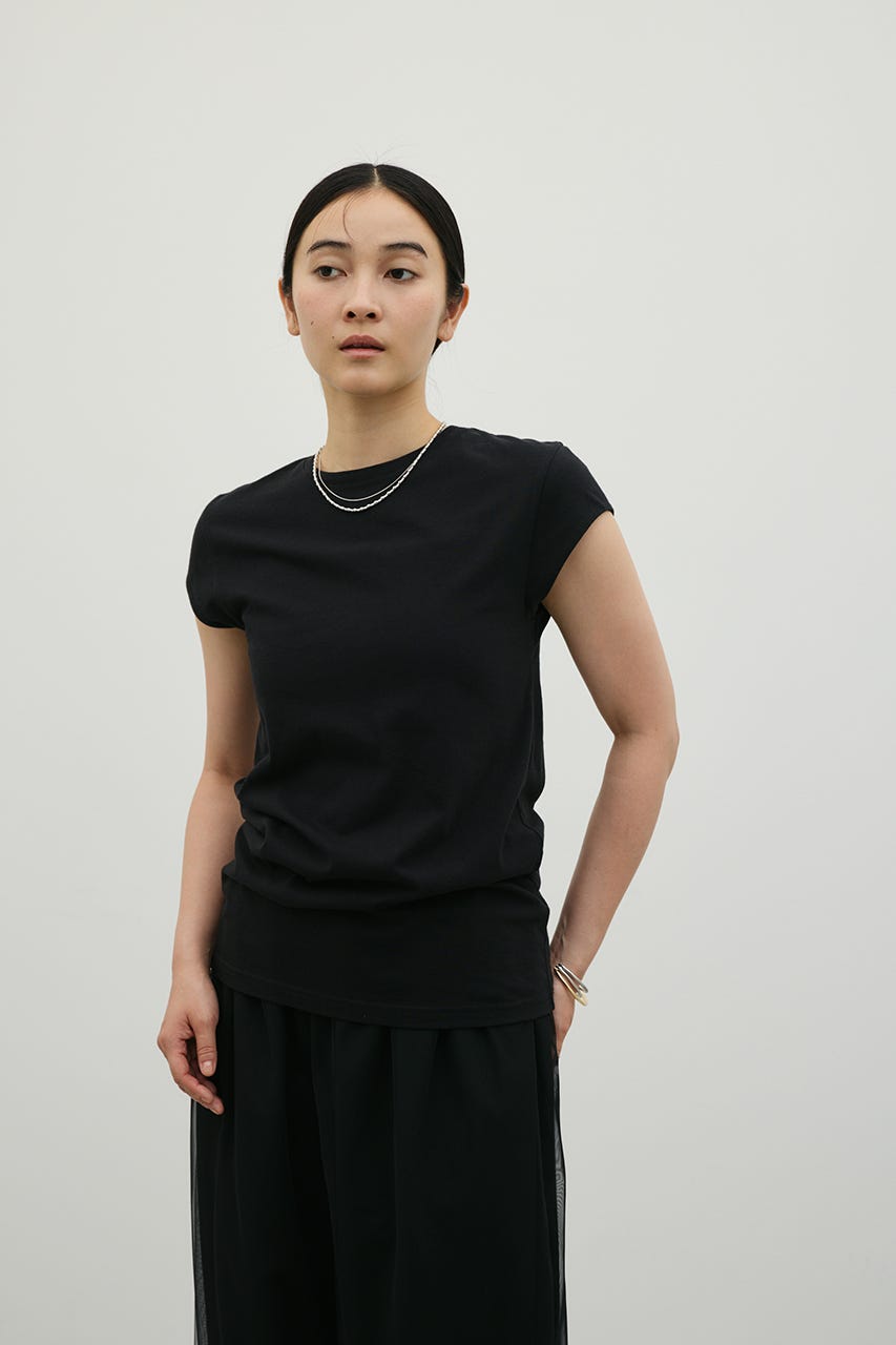 フレンチスリーブT BLK FREE