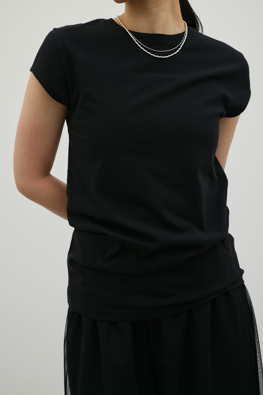 フレンチスリーブT BLK FREE