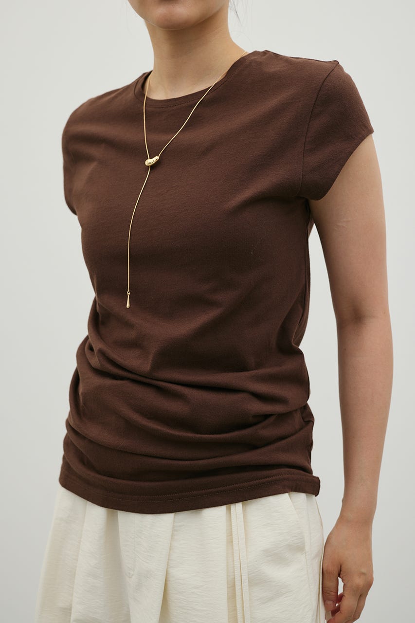 フレンチスリーブT BRN FREE