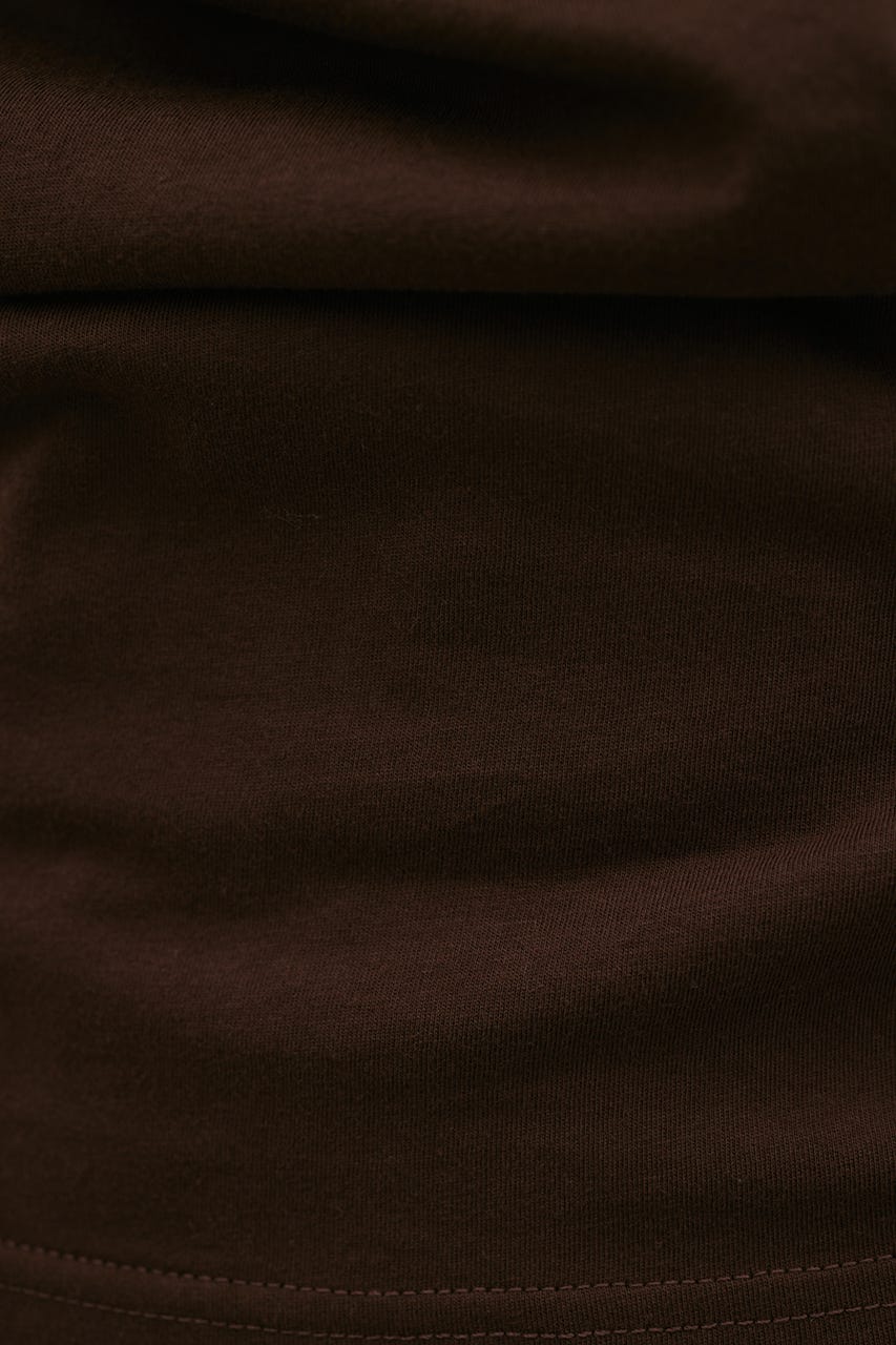 フレンチスリーブT BRN FREE