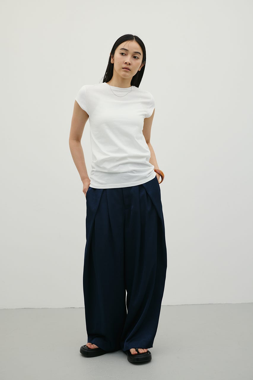 フレンチスリーブT WHT FREE