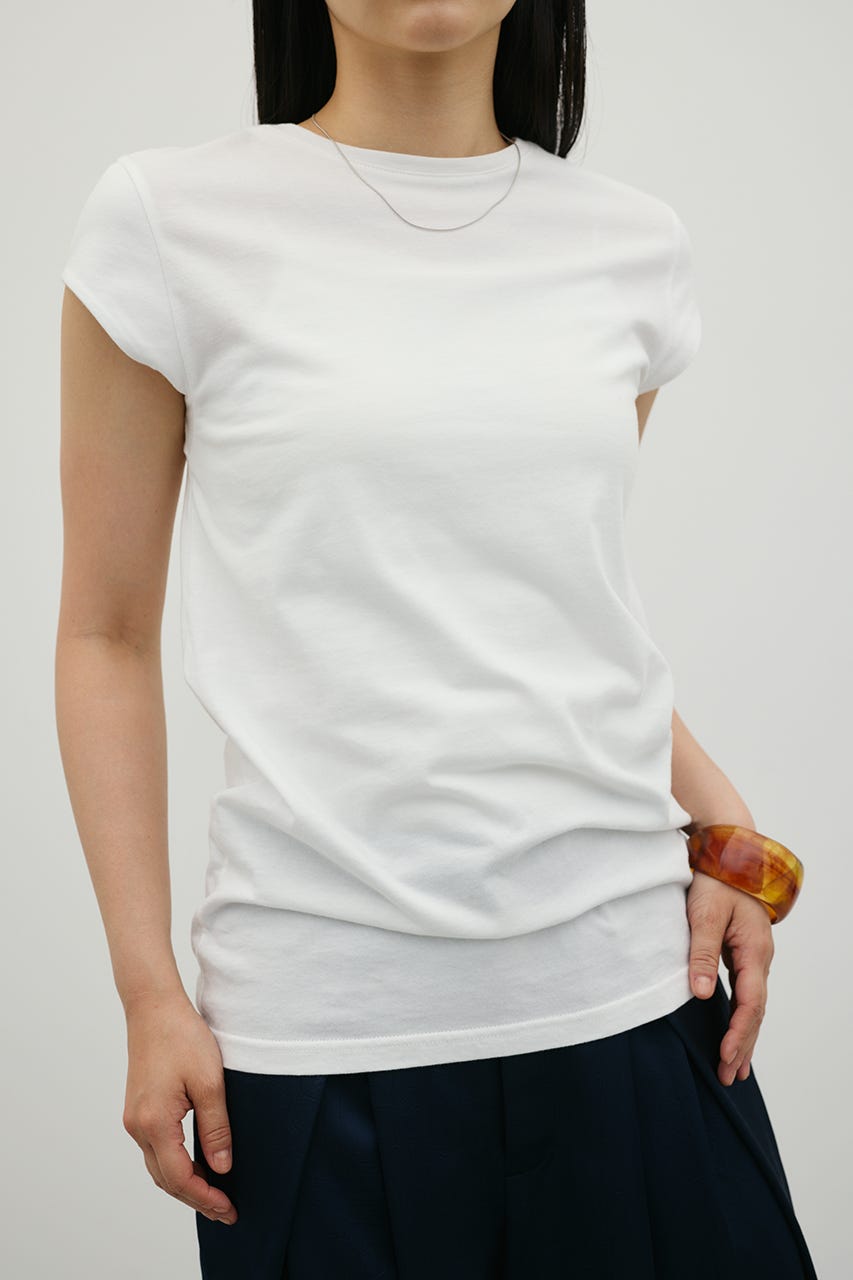 フレンチスリーブT WHT FREE