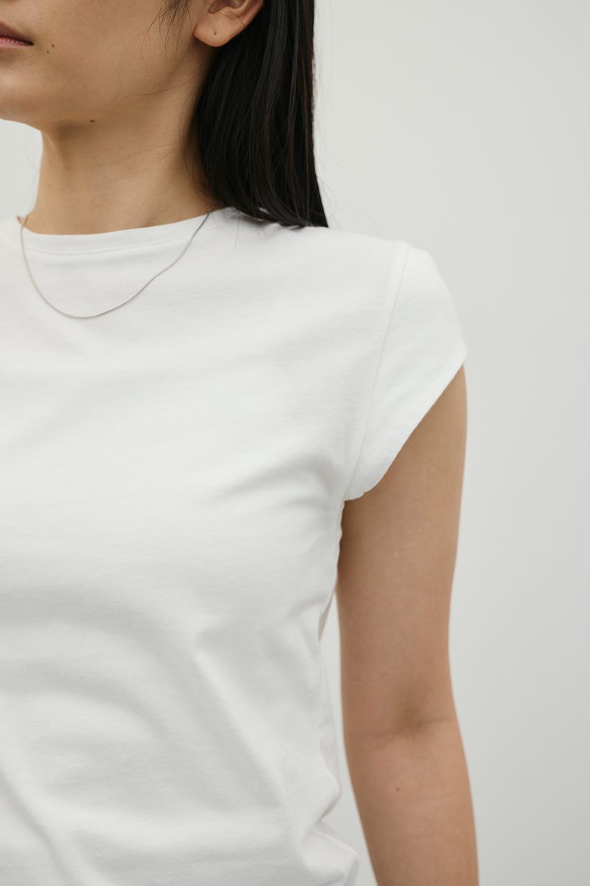 フレンチスリーブT WHT FREE