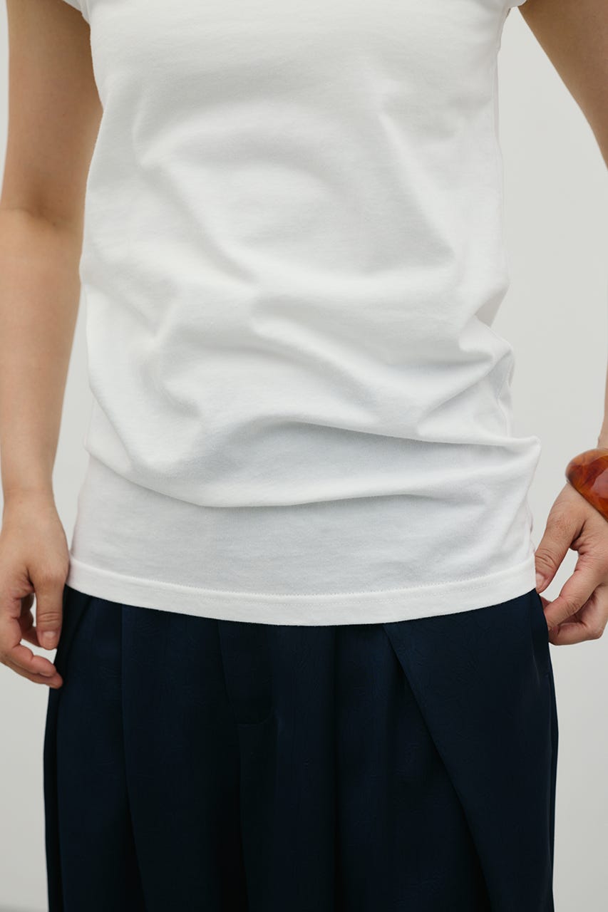 フレンチスリーブT WHT FREE