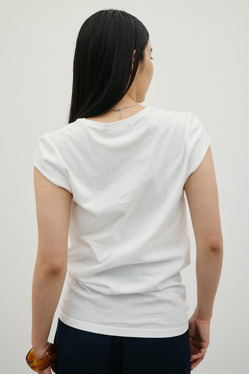 フレンチスリーブT WHT FREE