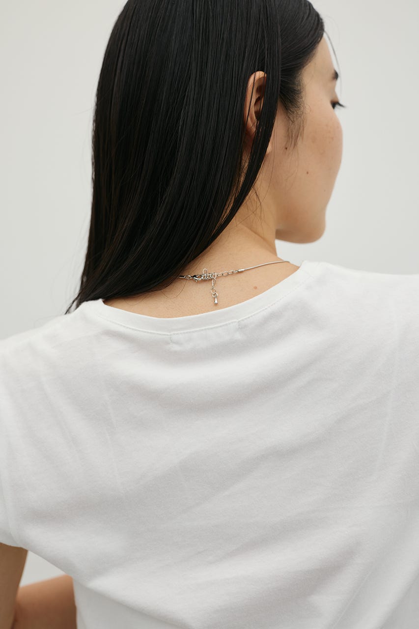 フレンチスリーブT WHT FREE