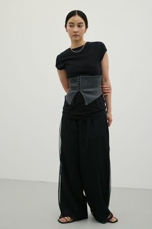 フレンチスリーブT