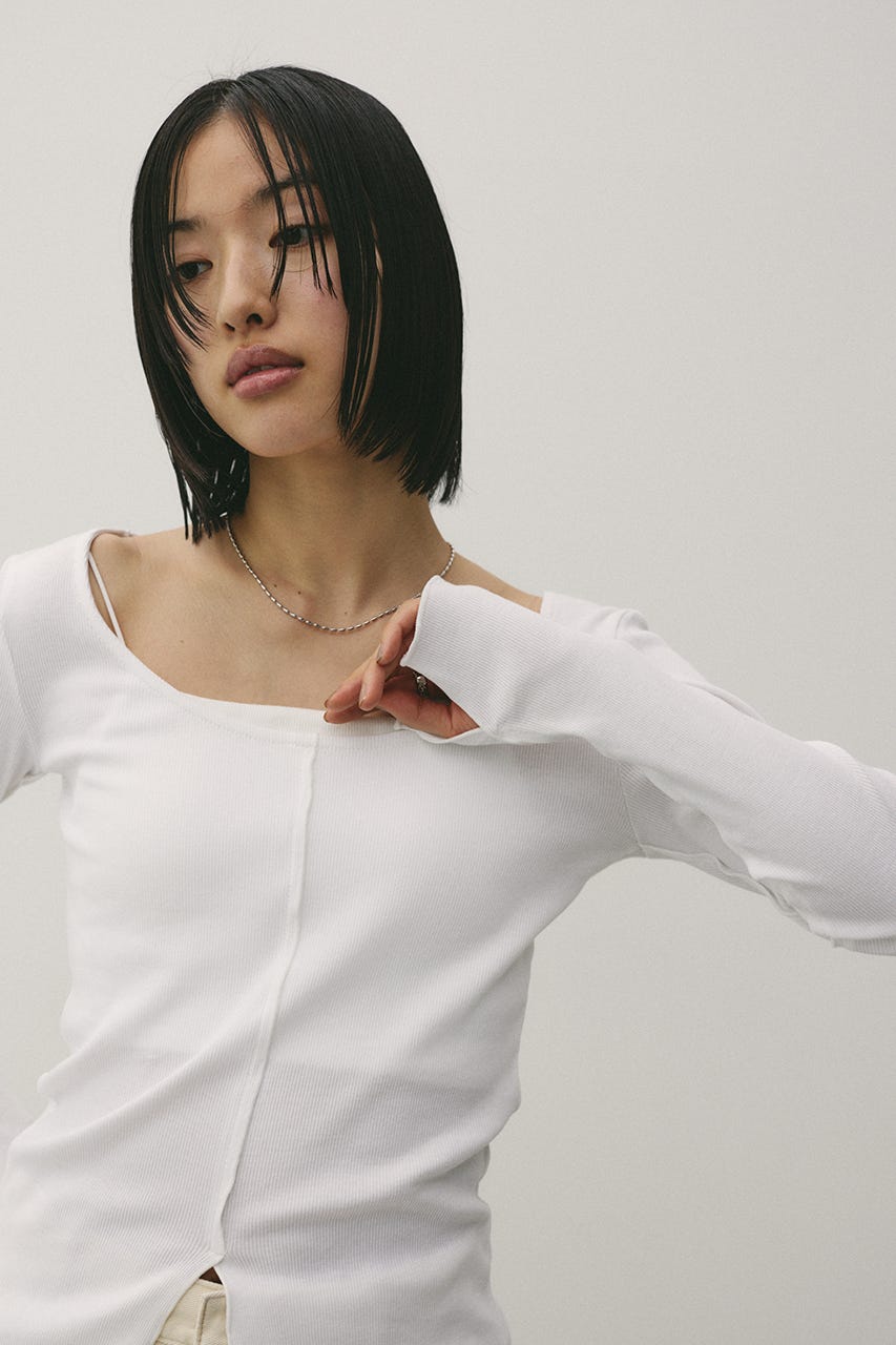 2WAYオープンカットトップ WHT FREE