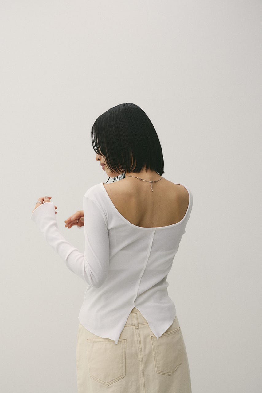 2WAYオープンカットトップ WHT FREE