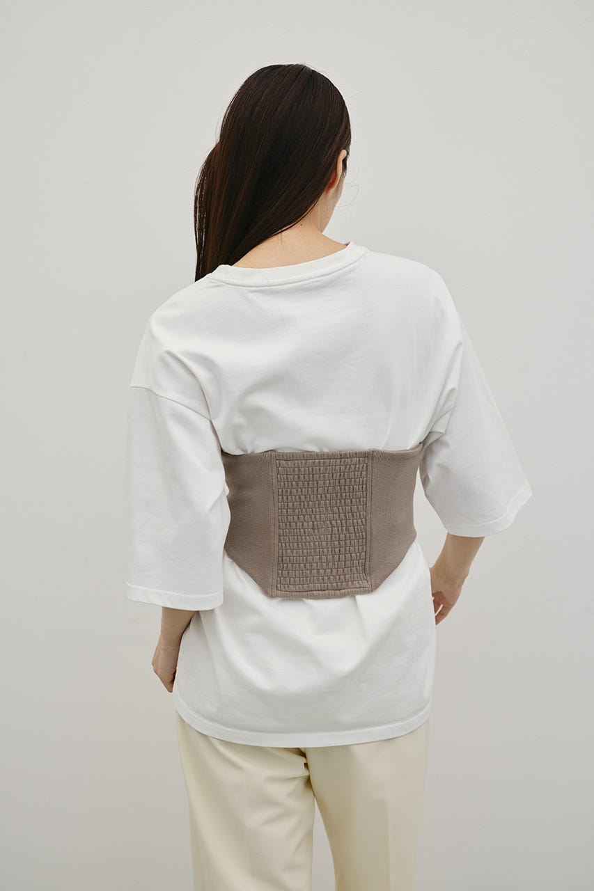 コルセットビスチェ BEG S