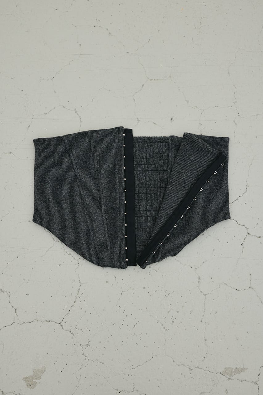 コルセットビスチェ GRY S