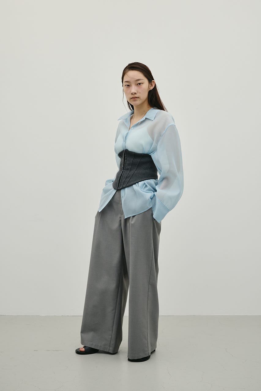 コルセットビスチェ GRY S