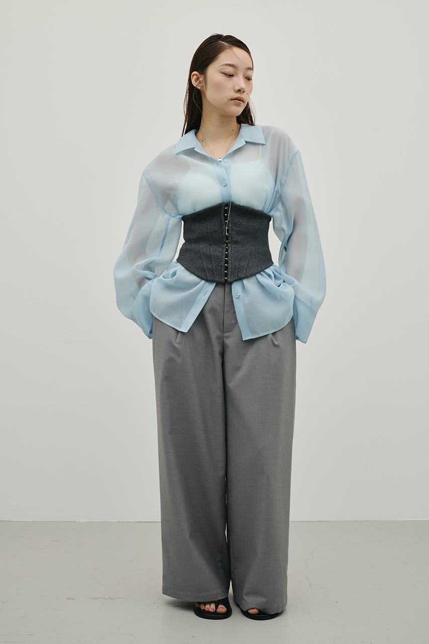 コルセットビスチェ GRY S