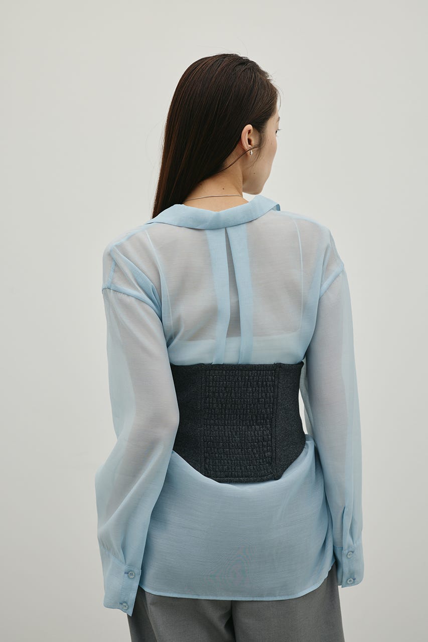 コルセットビスチェ GRY S