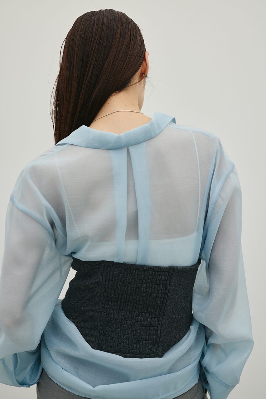 コルセットビスチェ GRY S