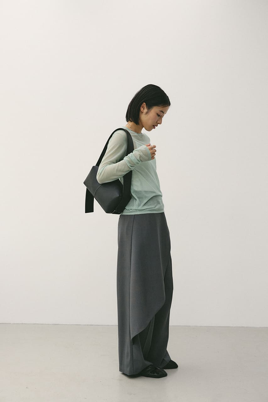 ワイドベルトスクエアバッグ BLK FREE