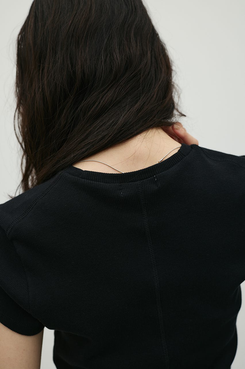 ヘンリーネックT BLK FREE