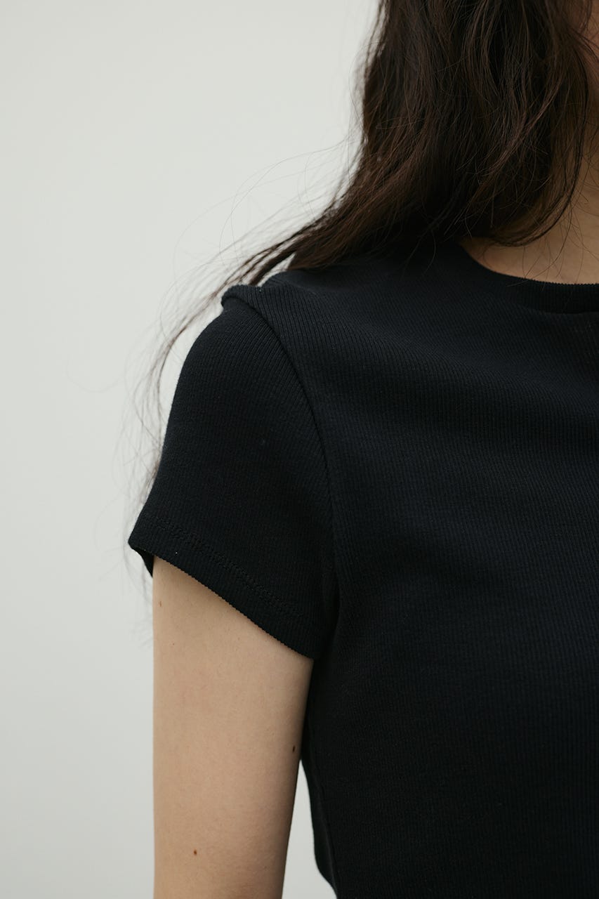 ヘンリーネックT BLK FREE