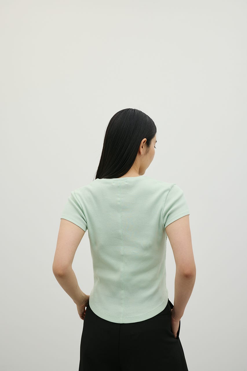 ヘンリーネックT MINT FREE