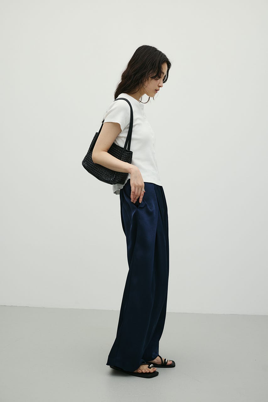 ヘンリーネックT WHT FREE