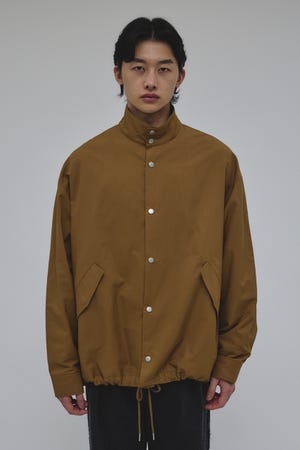 スタンドカラーコーチジャケット
