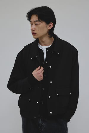 シャーリングヘムジャケット