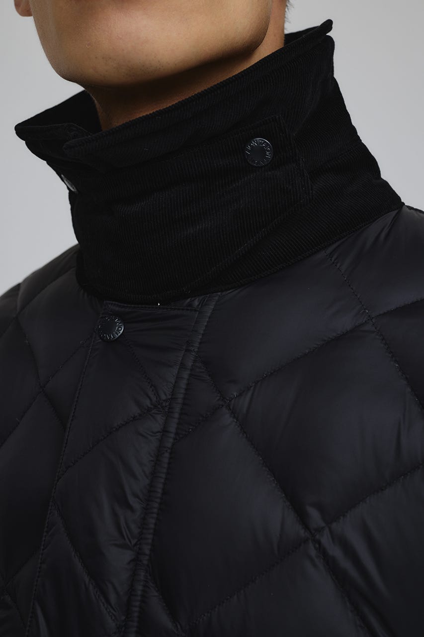 【別注】TAIONメンズダウンジャケット BLK FREE