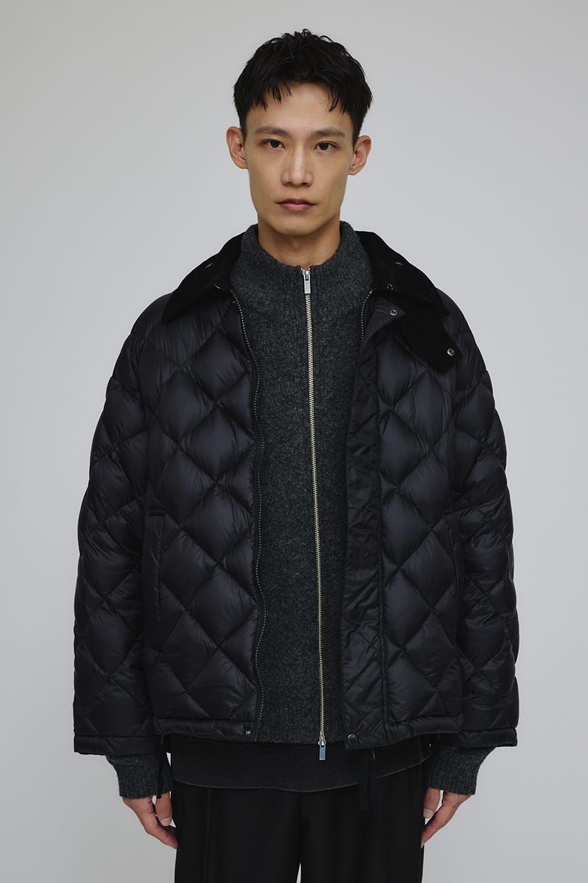 【別注】TAIONメンズダウンジャケット BLK FREE