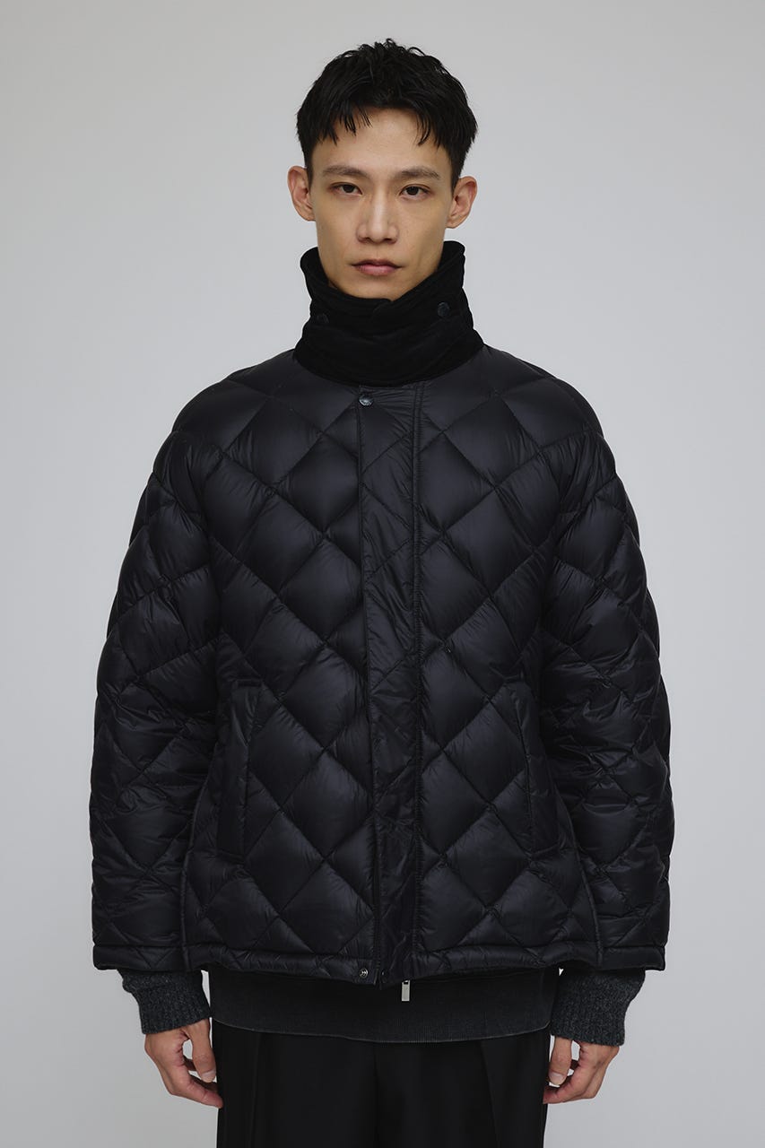 【別注】TAIONメンズダウンジャケット BLK FREE