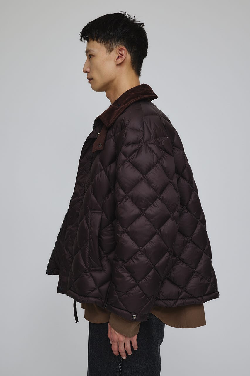 【別注】TAIONメンズダウンジャケット BRN FREE