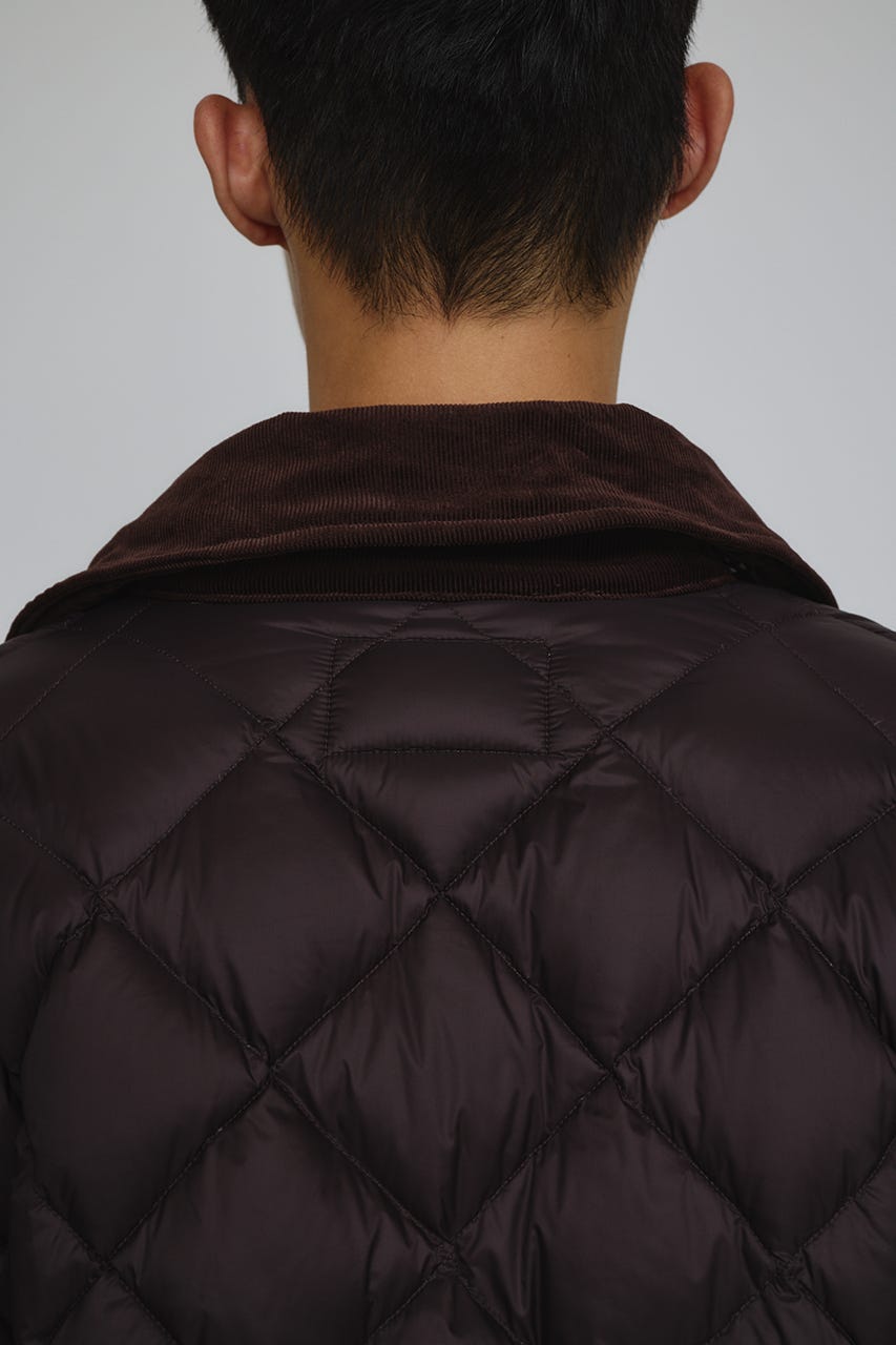 【別注】TAIONメンズダウンジャケット BRN FREE