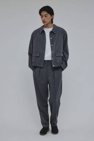 2タックテーパードパンツ