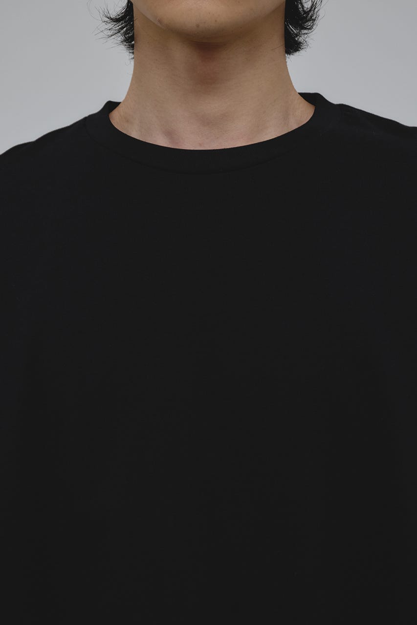 レイヤードロングスリーブT BLK M