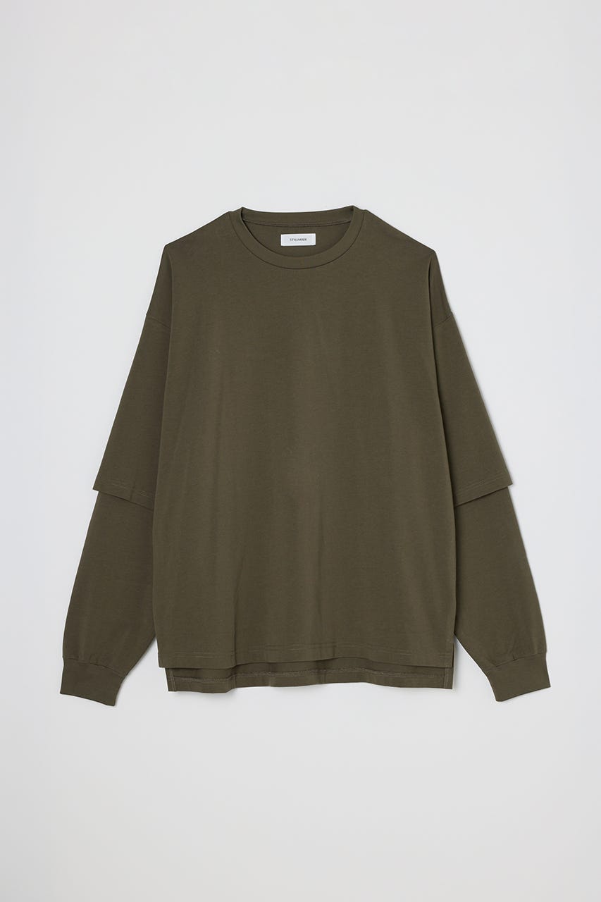 レイヤードロングスリーブT KHA M